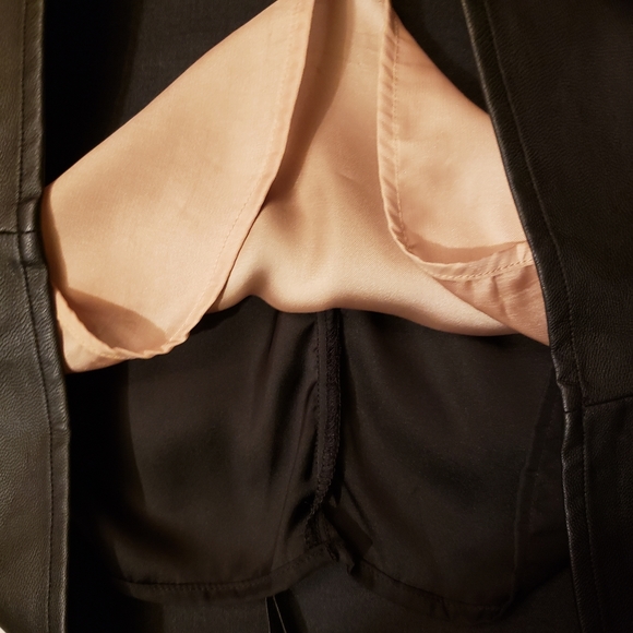 Gentle Fawn black faux leather dress - Picture 3 of 7